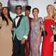 Actors Trai Byers, Taraji P. Henson, Bryshere Y. Gray, Ta’Rhonda Jones, Grace Gealey, Kaitlin Doubleday and Danny Strong pose with the Outstanding Drama Series Award for Empire in the pressroom during the 47th NAACP Image Awards at Pasadena Civic Auditorium in California on Feb. 5, 2016.
Imeh Akpanudosen/Getty Images